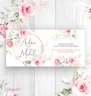 Svatební oznámení DL | SK28