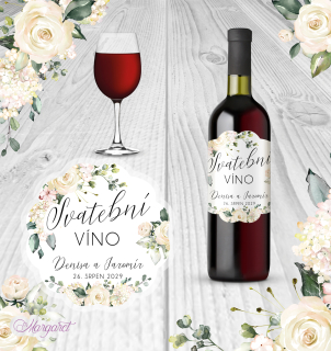 Etiketa na víno typ 1 | SK29