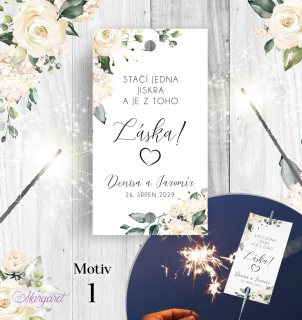 Kartička Prskavky | SK29 | Motiv 1