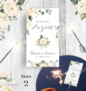 Kartička Prskavky | SK29 | Motiv 2