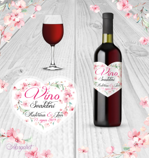 Etiketa na víno typ 1 | SK30