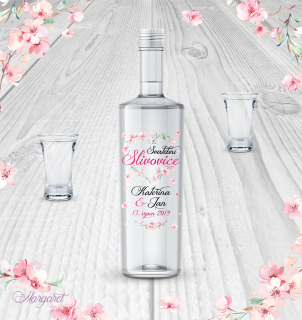 Průhledná etiketa na slivovici | SK30