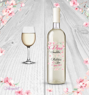 Průhledná etiketa na víno | SK30