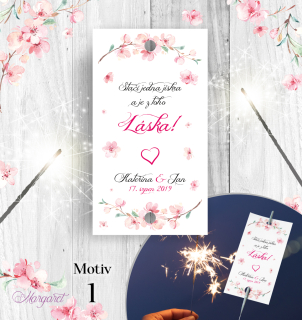 Kartička Prskavky | SK30 | Motiv 1