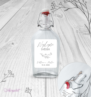 Skleněná placatka | SK31