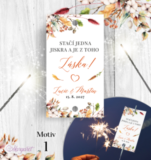 Kartička Prskavky | SK32 | Motiv 1