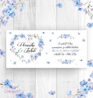 Svatební oznámení DL | SK33