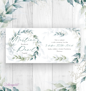 Svatební oznámení DL | SK34