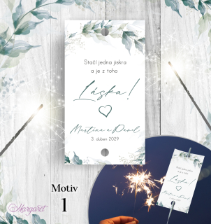 Kartička Prskavky | SK34 | Motiv 1