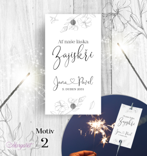 Kartička Prskavky | SK35 | Motiv 2