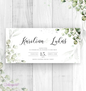 Svatební oznámení DL | SK36