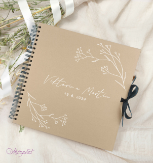 Svatební kniha 30×30 | Kraft