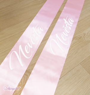 Šerpa pro nevěstu | Světle růžová