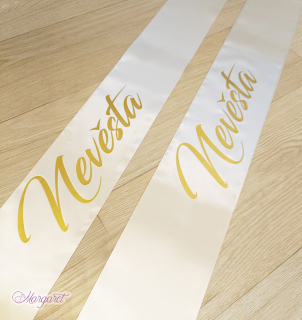 Šerpa pro nevěstu | Krémová