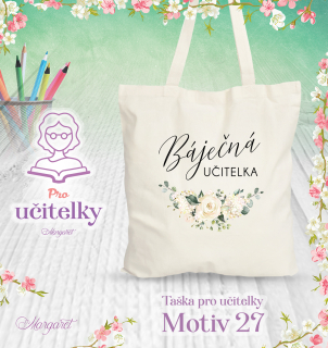 Taška pro učitelku | Motiv 27