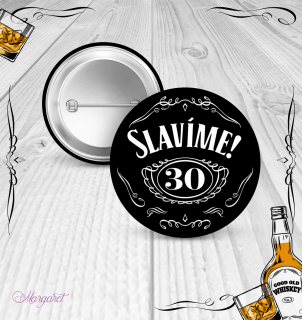 Placka na oslavu | Whiskey POZV_01