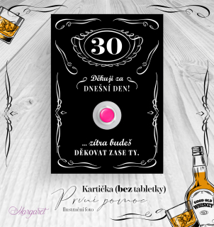 Kartička „První pomoc“ | Whiskey POZV_01