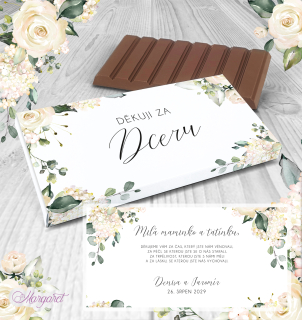 Čokoláda "Poděkování za dceru" | SK29