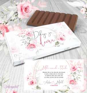 Čokoláda "Poděkování za dceru" | SK28