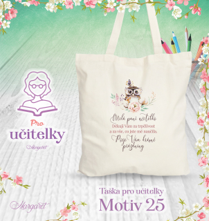 Taška s potiskem – Pro učitelky