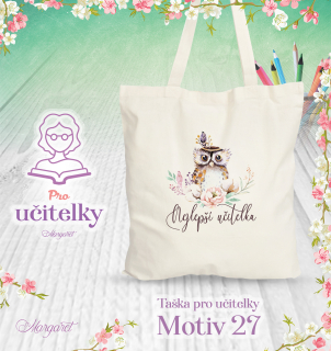 Taška s potiskem – Pro učitelky